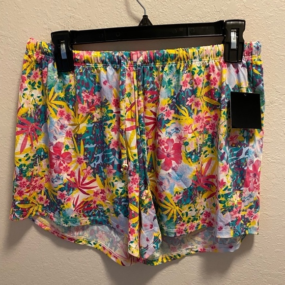 Daisy Fuentes floral sleep short - Picture 1 of 5